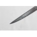 Sword Dagger Knife Solid Sterling Silver 925 Damascus Steel Blade Handmade B436